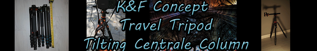 K&F Concept travel tripod
